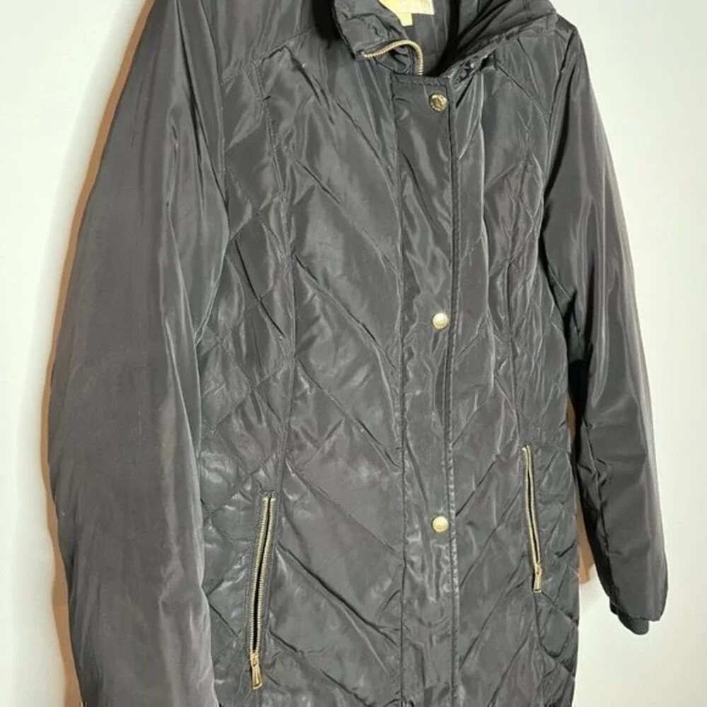 Michael Kors quilted down parka